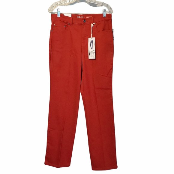 Style & Co. Denim - STYLE & CO JEANS Easy Fit Red Amore    Size 8